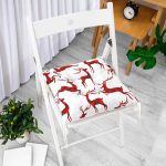 - Pofi-3072-Gorsel-1 - Realhomes  Ekose Renkli Geyik Desenli Özel Tasarımlı Dijital Baskılı Modern Pofuduk Sandalye Minderi Realhomes