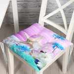 - Pofi-3193-Gorsel - Realhomes Özel Tasarım Deniz Yıldızı Motifli Dijital Baskılı Modern Pofuduk Sandalye Minderi Realhomes