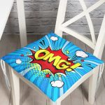 - Pofi-3294-Gorsel - Realhomes OMG Desenli Özel Tasarım Modern Dijital Baskılı Pofuduk Sandalye Minderi Realhomes