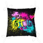 - Pofi-3303-Gorsel-2 - Realhomes Siyah Zeminde Cool Tasarımlı Dijital Baskılı Pofuduk Sandalye Minderi Realhomes