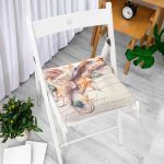 - Pofi-3418-Gorsel-1 - Realhomes Deniz Yıldızları Özel Tasarımlı Dijital Baskılı Modern Pofuduk Sandalye Minderi Realhomes