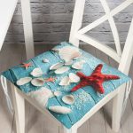 - Pofi-3427-Gorsel - Realhomes Deniz Yıldızı Özel Tasarımlı Dijital Baskılı Pofuduk Sandalye Minderi Realhomes