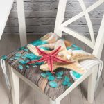 - Pofi-3434-Gorsel - Realhomes Renkli Deniz Yıldızları Özel Tasarımlı Modern Pofuduk Sandalye Minderi Realhomes