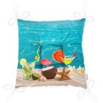 - Pofi-3447-Gorsel-2 - Realhomes  Summer Deniz Temalı Dijital Baskılı Modern Pofuduk Sandalye Minderi Realhomes