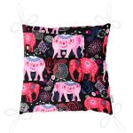 - Pofi-3449-Gorsel-2 - Realhomes  Rengarenk Fil Motifli Özel Seri Dijital Baskılı Modern Pofuduk Sandalye Minderi Realhomes