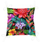 - Pofi-3450-Gorsel-2 - Realhomes Yaprak Motifli Dijital Baskılı Modern Pofuduk Sandalye Minderi Realhomes