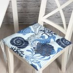 - Pofi-3472-Gorsel - Realhomes  Mavi Deniz Canlıları Temalı Dijital Baskılı Modern Pofuduk Sandalye Minderi Realhomes