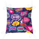 - Pofi-3493-Gorsel-2 - Realhomes  Realhomes XO Pop Art Tasarımlı Dijital Baskılı Modern Pofuduk Sandalye Minderi Realhomes