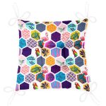 - Pofi-3495-Gorsel-2 - Realhomes Renkli Mozaik Desenli Modern Dijital Baskılı Pofuduk Sandalye Minderi Realhomes