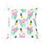 - Pofi-3496-Gorsel-2 - Realhomes  Realhomes Pembe Flamingo Özel Tasarımlı Dijital Baskılı Modern Pofuduk Sandalye Minderi Realhomes