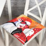 - Pofi-3519-Gorsel - Realhomes  Fashion Woman Özel Tasarım Dijital Baskılı Modern Pofuduk Sandalye Minderi Realhomes