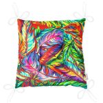 - Pofi-3612-Gorsel-2 - Realhomes Renkli yapraklar Dijital Baskılı Modern Pofuduk Sandalye Minderi Realhomes