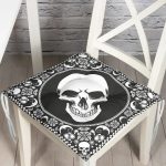 - Pofi-3642-Gorsel - Realhomes  Realhomes Kuru Kafa Motifli Dijtal Baskılı Modern Pofuduk Sandalye Minderi Realhomes