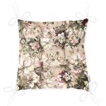 - Pofi-3732-Gorsel-2 - Realhomes Realhomes Krem Zeminde Rengarenk Çiçekler Özel Tasarım Dijital Baskılı Pofuduk Sandalye Minderi Realhomes
