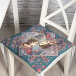 - Pofi-3746-Gorsel - Realhomes Realhomes Kadın Motifli Dijtal Baskılı Modern Pofuduk Sandalye Minderi Realhomes