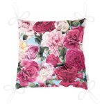 - Pofi-3760-Gorsel-2 - Realhomes Realhomes Pembe Güller Dijital Baskılı Modern Pofuduk Sandalye Minderi Realhomes