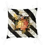 RealHomes Özel Tasarım Dijital Baskılı Modern Pofuduk Sandalye Minderi Realhomes