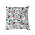 RealHomes Özel Tasarım Dijital Baskılı Modern Pofuduk Sandalye Minderi Realhomes