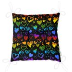 - Pofi-4043-Gorsel-2 - Realhomes Rengarenk Kalp Desenli Özel Tasarım Dijital Baskılı Modern Pofuduk Sandalye Minderi Realhomes