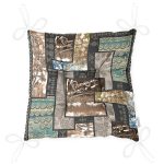 RealHomes Özel Tasarım Dijital Baskılı Modern Pofuduk Sandalye Minderi Realhomes