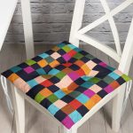 - Pofi-4135-Gorsel - Realhomes Rengarenk Damalı Desenli Özel Tasarım Dijital Baskılı Modern Pofuduk Sandalye Minderi Realhomes