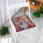 - Pofi-4176-Gorsel-1 - Realhomes  Modern Gül Sanatı Tasarımlı Dijital Baskılı Pofuduk Sandalye Minderi Realhomes