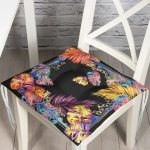 - Pofi-4203-Gorsel - Realhomes  Modern Sanat Tasarımlı Dijital Baskılı Pofuduk Sandalye Minderi Realhomes