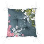 Modern Sanat Tasarımlı Dijital Baskılı Pofuduk Sandalye Minderi Realhomes