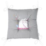 - Pofi-4313-Gorsel-2 - Realhomes  Realhomes Gri Zeminli Unicorn At Desenli Özel Tasarım Modern Pofuduk Sandalye Minderi Realhomes