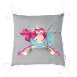 - Pofi-4317g-Gorsel-2 - Realhomes Realhomes Gri Zeminde Denizkızı Desenli Dijital Baskılı Modern Pofuduk Sandalye Minderi Realhomes