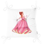 - Pofi-4321b-Gorsel-2 - Realhomes Realhomes Beyaz Zeminde Pamuk Prenses Çizgi Film Desenli 3D Modern Pofuduk Sandalye Minderi Realhomes