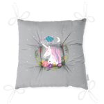 - Pofi-4348g-Gorsel-2 - Realhomes Realhomes Gri Zeminde Unicorn At Desenli Modern Pofuduk Sandalye Minderi Realhomes