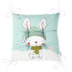 - Pofi-4354-Gorsel-2 - Realhomes Realhomes Winter Tavşan Motifli Dijital Baskılı Modern Pofuduk Sandalye Minderi Realhomes