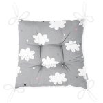 - Pofi-4365g-Gorsel-2 - Realhomes  Gri Zeminde Bulutlar Özel Tasarımlı Çocuk Odası Pofuduk Sandalye Minderi Realhomes