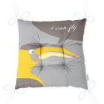 - Pofi-4377g-Gorsel-2 - Realhomes  Gri Zeminde I Can Fly Leylek Motifli Bebek Odası Pofuduk Sandalye Minderi Realhomes