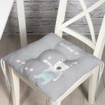 - Pofi-4391g-Gorsel - Realhomes  Gri Zeminde Ayıcık Bebek Odası Pofuduk Sandalye Minderi Realhomes