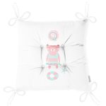 - Pofi-4401-Gorsel-2 - Realhomes  Realhomes Beyaz Zeminde Deniz ve Ayıcık Desenli Modern Pofuduk Sandalye Minderi Realhomes