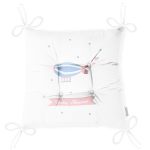 - Pofi-4447-Gorsel-2 - Realhomes  Realhomes Beyaz Zeminde Balon Tasarımlı Modern Pofuduk Sandalye Minderi Realhomes