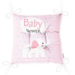 - Pofi-4462-Gorsel-2 - Realhomes Pembe Zeminli Baby Shower Temalı Özel Tasarımlı Dijital Baskılı Çocuk Odası Pofuduk Sandalye Minderi Realhomes