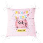 - Pofi-4471-Gorsel-2 - Realhomes  Pembe Zemin Baby Shower Temalı Özel Tasarımlı Dijital Baskılı Çocuk Odası Pofuduk Sandalye Minderi Realhomes