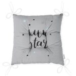 - Pofi-4482-Gorsel-2 - Realhomes Gri Zeminde Little Star Yıldız Tasarımlı Bebek Odası Pofuduk Sandalye Minderi Realhomes