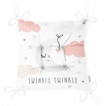 - Pofi-4502-Gorsel-2 - Realhomes Beyaz Zeminde Ay ve Bulut Desenli Bebek Odası Pofuduk Sandalye Minderi Realhomes