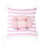 - Pofi-4510p-Gorsel-2 - Realhomes Pembe Beyaz Çizgili Özel Tasarımlı Bebek Odası Pofuduk Sandalye Minderi Realhomes