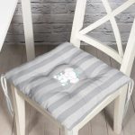 - Pofi-4528g-Gorsel - Realhomes Realhomes Gri Çizgili Fil Motifli Modern Pofuduk Sandalye Minderi Realhomes