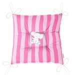 - Pofi-4528p-Gorsel-2 - Realhomes  Realhomes Pembe Çizgili Fil Motifli Modern Pofuduk Sandalye Minderi Realhomes