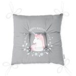 - Pofi-4554g-Gorsel-2 - Realhomes  Realhomes Gri Zeminde Unicorn At Tasarımlı Modern Pofuduk Sandalye Minderi Realhomes