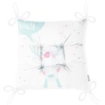 - Pofi-4564-Gorsel-2 - Realhomes  Beyaz Zeminli Sevimli Geyik Tasarımlı Bebek Odası Pofuduk Sandalye Minderi Realhomes