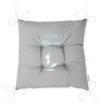 - Pofi-4569-Gorsel-2 - Realhomes  Gri Zemin Welcome Little One Yazılı Özel Tasarımlı Dijital Baskılı Çocuk Odası Pofuduk Sandalye Minderi Realhomes