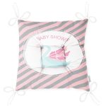 - Pofi-4572-Gorsel-2 - Realhomes  Realhomes Pembe Gri Çizgili Kuğu Tasarımlı Modern Pofuduk Sandalye Minderi Realhomes