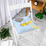 - Pofi-4590m-Gorsel-1 - Realhomes  Mavi Zeminde Leylek Motifli Özel Tasarım Çocuk Odası Pofuduk Sandalye Minderi Realhomes